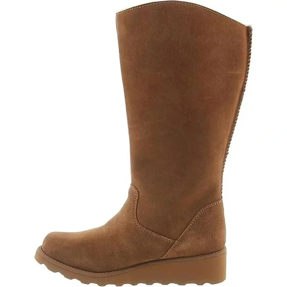 BearPaw Hayden hickory ll cow suede wedge boot - Picture 7 of 12